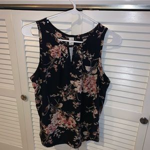 floral Tank Top